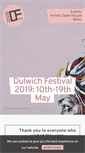 Mobile Screenshot of dulwichfestival.co.uk